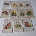 11 cartes postales anciennes des « Fetes de Bruges » 1907, Enlèvement ou Envoi