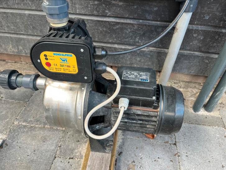 Krachtige waterpomp saer jetinox met presscontrol, Tuin en Terras, Waterpompen, Beregeningspomp, Ophalen