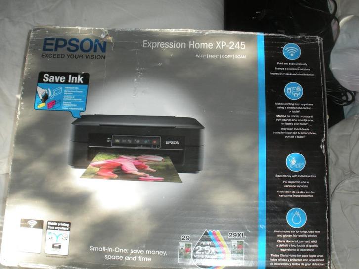 EPSON XP-245 EXPRESSION HOME WiFi, Elektronische apparatuur, Overige elektronische apparatuur, Zo goed als nieuw, Ophalen of Verzenden