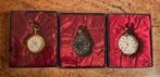 Mooi lot van 3 zakhorloges - buitenkans, Enlèvement ou Envoi, Montre de poche