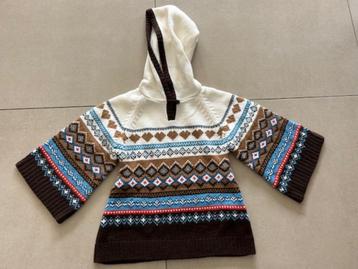 Poncho maat 92 nieuw disponible aux enchères