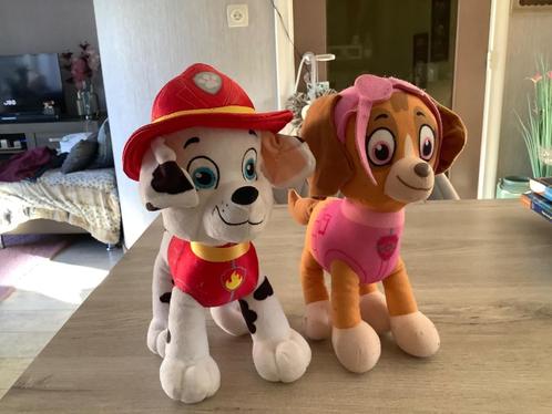Paw Patrol verschillende pluche characters (28-30 cm), Kinderen en Baby's, Speelgoed | Knuffels en Pluche, Zo goed als nieuw, Hond