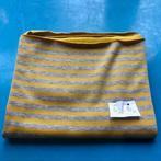 tissu double face jaune/gris, Neuf, Coton, 30 à 120 cm, 30 à 200 cm