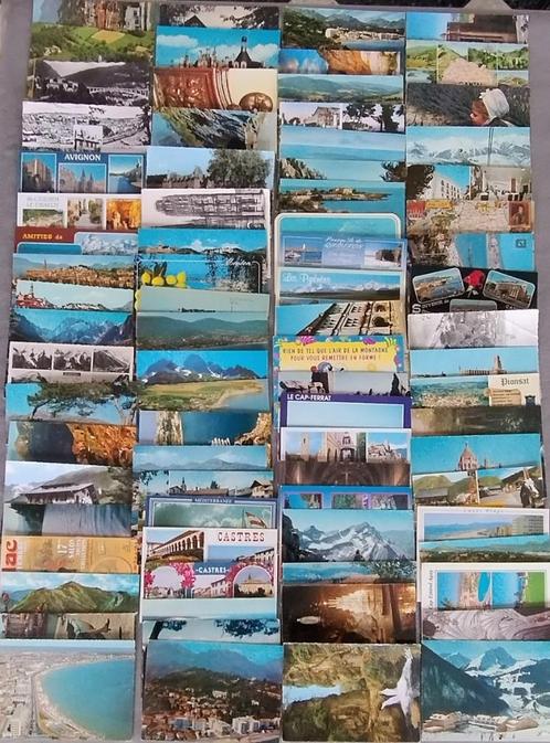 Frankrijk: set van 80 CP, allemaal verschillend (alle regio', Verzamelen, Postkaarten | Buitenland, Gelopen, Frankrijk, 1980 tot heden