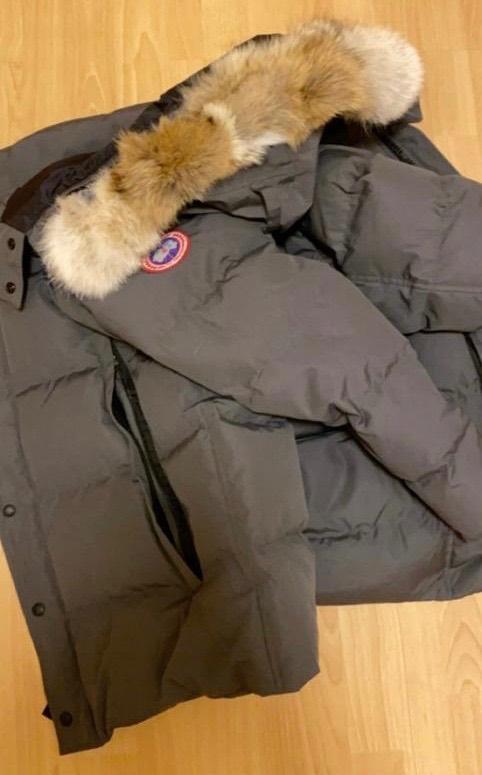 Canada Goose Wyndham parka winterjas, Kleding | Heren, Jassen | Winter, Nieuw, Maat 52/54 (L), Grijs, Ophalen