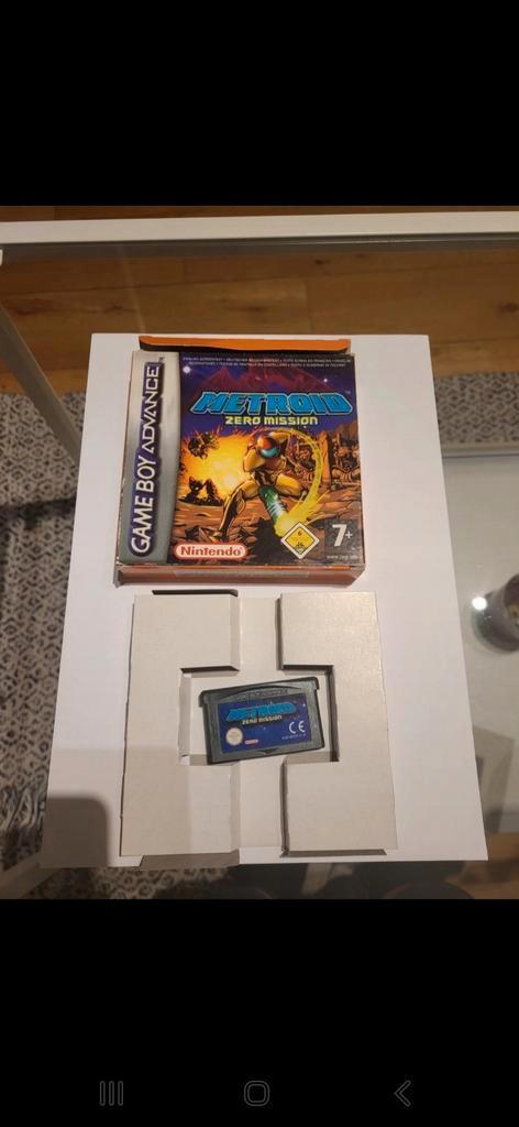 Metroid Zero Mission GBA, Games en Spelcomputers, Games | Nintendo Game Boy, Zo goed als nieuw, Ophalen of Verzenden