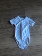 Wit rompertje Petit Bateau, Kinderen en Baby's, Babykleding | Maat 50, Nacht- of Onderkleding, Gebruikt, Petit Bateau, Verzenden
