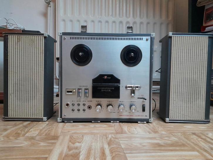 Magnétophone à bande Sanyo Stereophonic MR-909, Audio, Tv en Foto, Bandrecorder, Bandrecorder, Ophalen