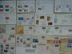 Lot de 29 enveloppes Premier Jour & affranchies - 1953-2010, Enlèvement ou Envoi, Affranchi