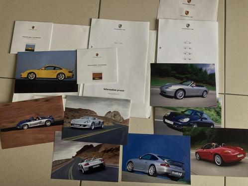 Persinfo 2001 PORSCHE CARRERA GT (+ 911 GT3 / 911/ Boxter ), Boeken, Auto's | Folders en Tijdschriften, Gelezen, Porsche, Verzenden