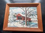 Schilderij paint by number Vintage, Ophalen of Verzenden
