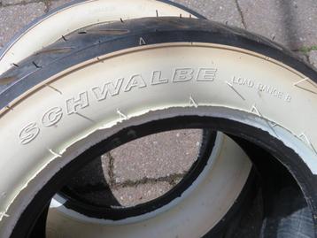 Schwalbe White wall banden voor Dax / Monkey / Vespa enz, Enlèvement ou Envoi, Neuf
