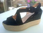 Sandales Kanna 36 compensées espadrille paillettes daim, Vêtements | Femmes, Chaussures, Espadrilles, Enlèvement ou Envoi, Comme neuf