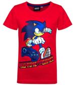 Sonic T-shirt - Rood - Maat 104, Kinderen en Baby's, Kinderkleding | Maat 104, Nieuw, Jongen of Meisje, Ophalen of Verzenden, Shirt of Longsleeve