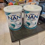 Deux boîtes de lait Nestlé NAN optipro 5, Enfants & Bébés, Enlèvement, Autres types