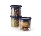 Drie Bialetti-potten, Ophalen, Kom(men), Effen, Glas