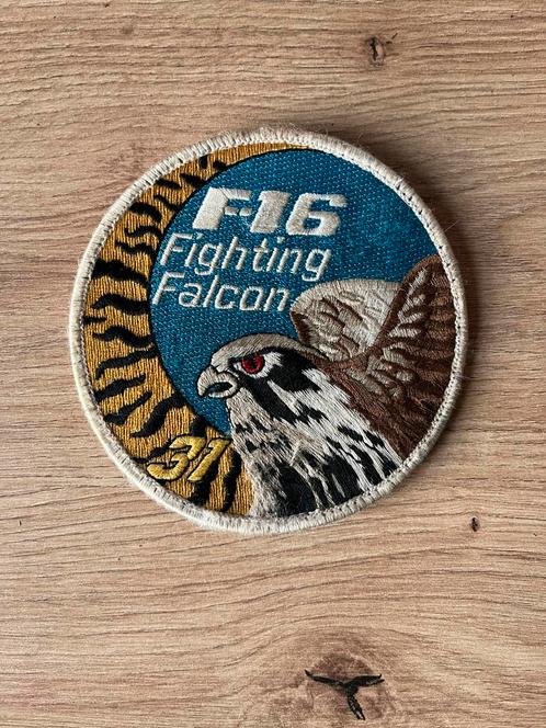 Patch 31SQN F-16, Verzamelen, Militaria | Algemeen, Luchtmacht, Embleem of Badge, Ophalen of Verzenden