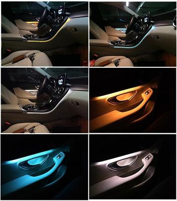 Mercedes C GLC W205 W253 ambiant verlichting beschikbaar voor biedingen