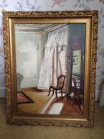 Stilleven Binnenzicht van een kamer, Antiek en Kunst, Ophalen
