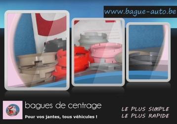 Bagues de centrage pour toutes marques