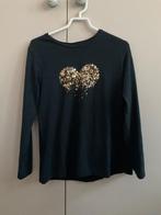 T-shirt manches longues Zara fille 140, Enlèvement ou Envoi, Chemise ou À manches longues, ZARA, Utilisé