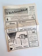 Reklameklant uit 1958, Ophalen of Verzenden