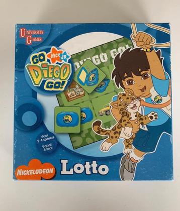 Go Diego Go Lotto, Nickelodeon, in perfecte staat  Verzamel, Trois ou quatre joueurs, Enlèvement ou Envoi, Comme neuf