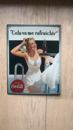 Panneau publicitaire Coca-Cola., Enlèvement, Comme neuf, Panneau publicitaire