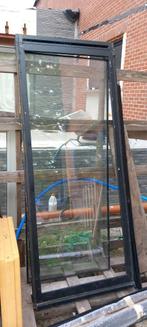 Reynaers vast raam 83*205 met beschadeging, Doe-het-zelf en Bouw, Ophalen, Gevelraam of Ruit, Gebruikt, 80 tot 120 cm
