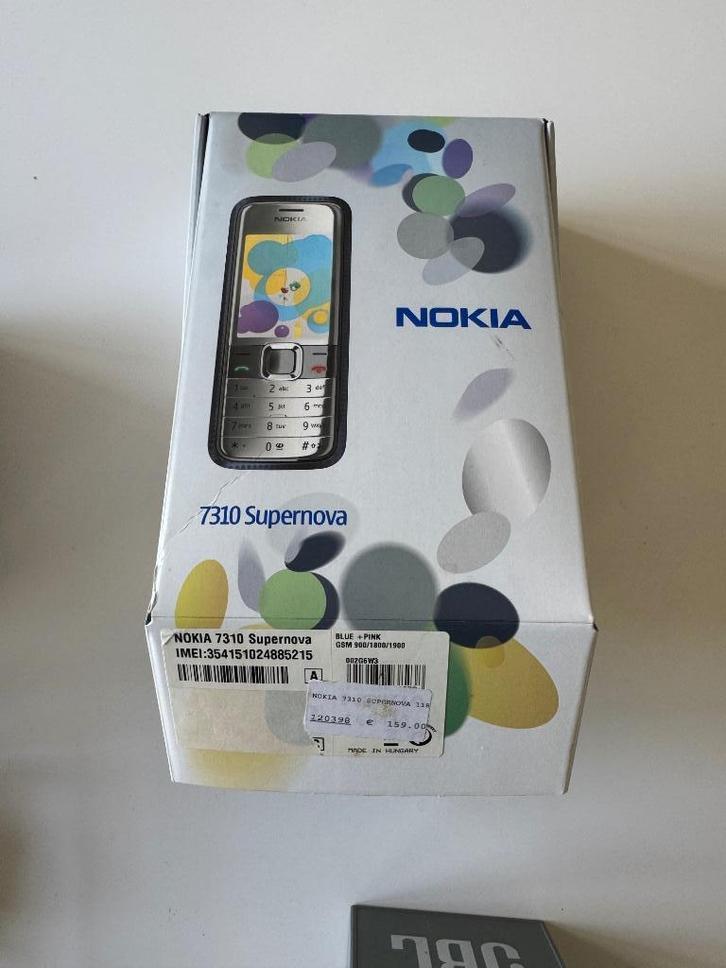 Nokia GSM 7310 Supernova, Telecommunicatie, Mobiele telefoons | Nokia, Gebruikt, Zonder abonnement, Zonder simlock, Klassiek of Candybar