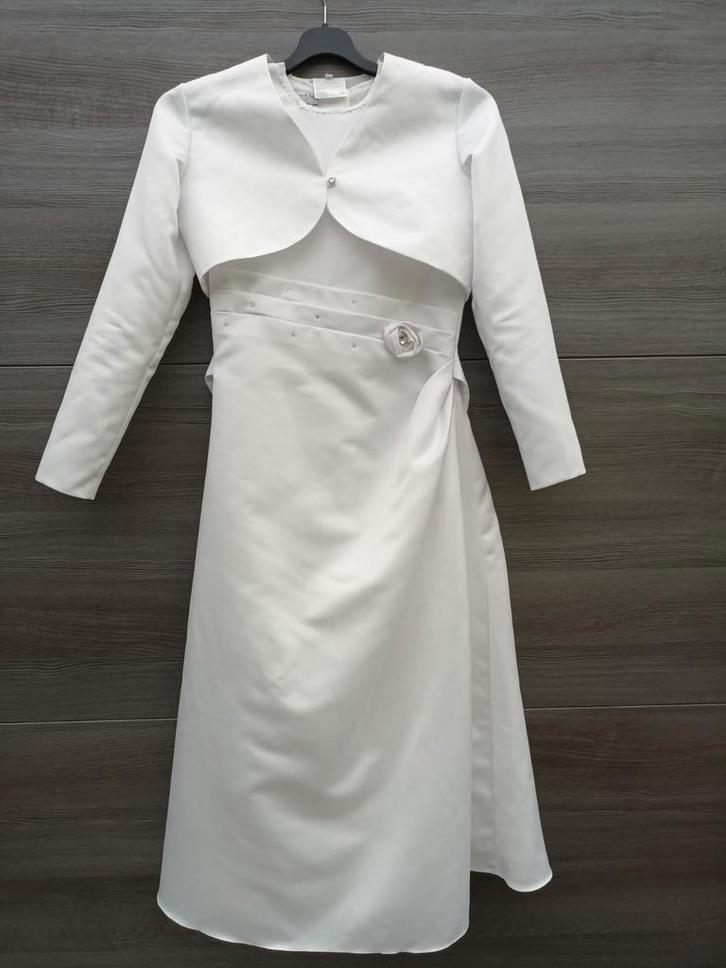 Kleed voor communie meisje, Kinderen en Baby's, Kinderkleding | Maat 158, Zo goed als nieuw, Meisje, Jurk of Rok, Ophalen of Verzenden