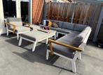 Prachtige Byron Loungeset, Ophalen, Meer dan 8 zitplaatsen, Aluminium, Zo goed als nieuw