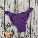 Pantalon en crochet taille unique, Vêtements | Hommes, Sous-vêtements, Envoi, Violet, Slip