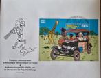 Kuifje in Afrika FDC BL205, Postzegels en Munten, Ophalen of Verzenden