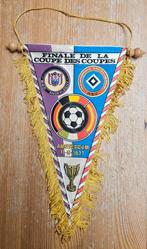 1977 Anderlecht - Hamburg Origineel Vaantje Finale Beker!, Verzamelen, Ophalen of Verzenden, Zo goed als nieuw, Vaantje of Sjaal
