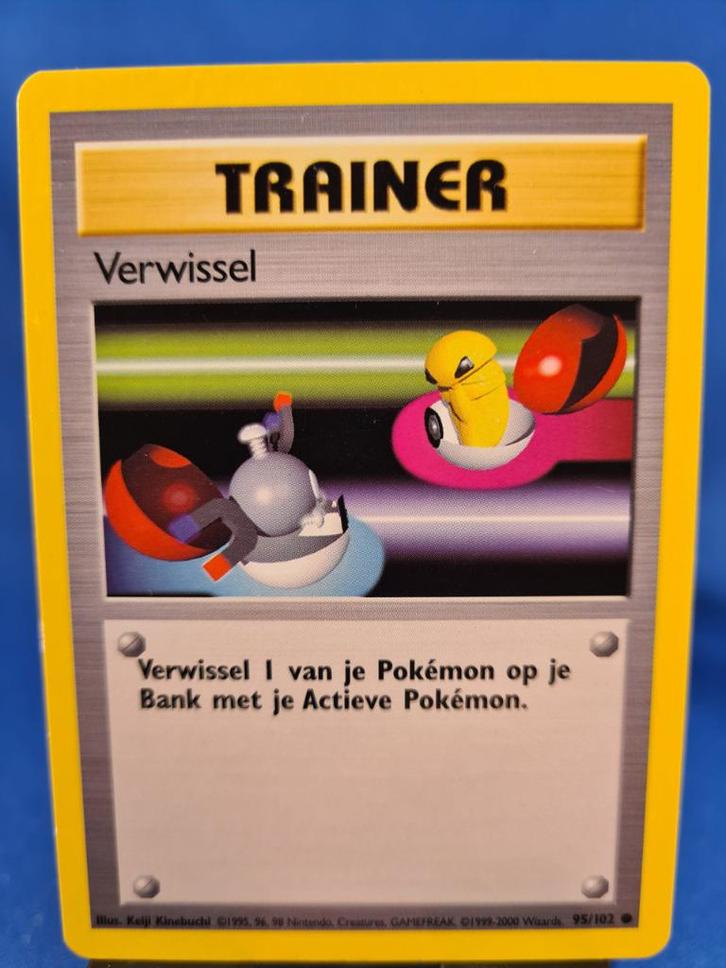 Switch 95/102 - Base (NL), Hobby en Vrije tijd, Verzamelkaartspellen | Pokémon, Gebruikt, Verzenden