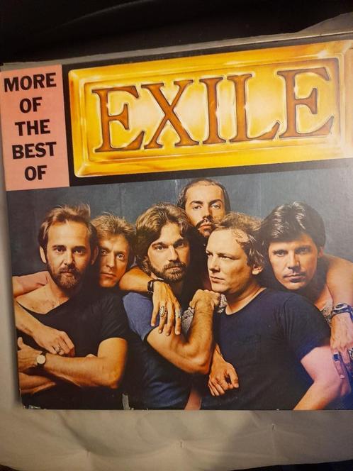 lp - exile - more of the best of, Cd's en Dvd's, Vinyl | Rock, Gebruikt, Overige genres, 12 inch, Ophalen of Verzenden