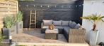 Lounge set, Tuin en Terras, Ophalen, 5 zitplaatsen, Kunststof, Gebruikt