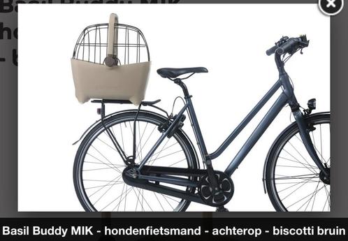Fietsmand hond, Basil, tot 15kg-gereserveerd, Dieren en Toebehoren, Honden-accessoires, Zo goed als nieuw, Ophalen of Verzenden