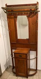 Houten kastje met kapstokken en schuifjes, Huis en Inrichting, Ophalen, 50 tot 100 cm, Zo goed als nieuw, 3 of 4 laden