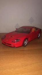 Ferrari 550 Maranello Maisto 1/18, Ophalen of Verzenden, Zo goed als nieuw, Auto, Maisto