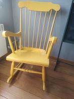 Gele schommelstoel, Huis en Inrichting, Fauteuils, Ophalen