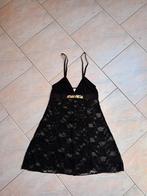 Nachtjapon met kant, Kleding | Dames, Ondergoed en Lingerie, Hunkemöller, Verzenden, Zwart, Nachtkleding