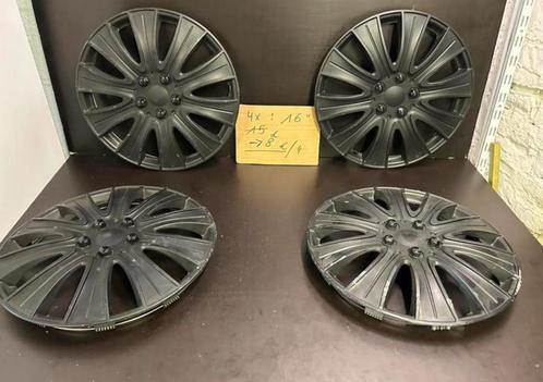 4 universele 16" wieldoppen, Auto diversen, Wieldoppen, Gebruikt, Ophalen of Verzenden