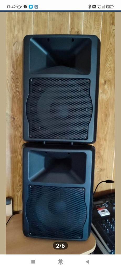 eerst volledig lezen . dj set, TV, Hi-fi & Vidéo, Enceintes, Comme neuf, Enlèvement