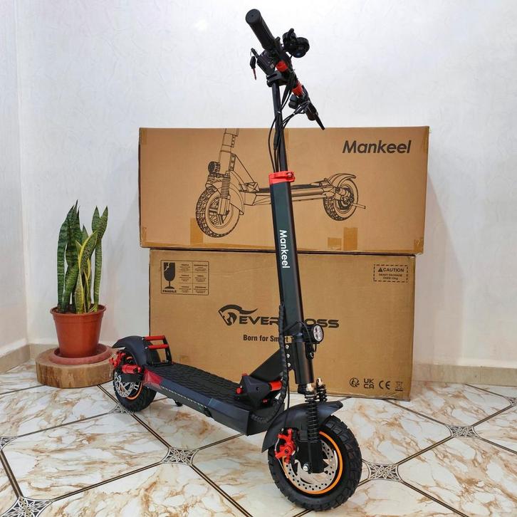 Trottinette électrique tout-terrain, Fietsen en Brommers, Steps, Zo goed als nieuw, Ophalen of Verzenden