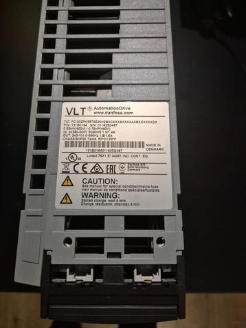 Danfoss FC302 frequentieregelaar/drive/inverter beschikbaar voor biedingen