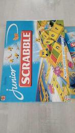 Scrabble Junior Mattel, Drie of vier spelers, Ophalen of Verzenden, Zo goed als nieuw, Mattel