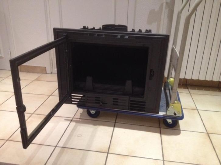 houtkachel, Huis en Inrichting, Kachels, Inbouw, Houtkachel, Elektrisch, Ophalen