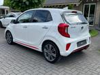 Kia Picanto 1.2 GT-Line AIRCO NAVI CAMERA, Auto's, Kia, Automaat, Wit, Leder, Bedrijf